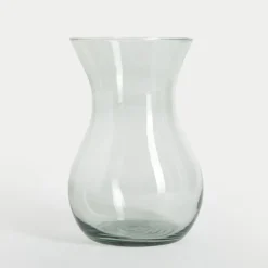 Wazon transparentny szary ASTA 18 cm