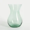 Wazon transparentny zielony ASTA 18 cm
