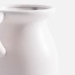 Wazony|inny Wazon z uchwytami biały 20 cm