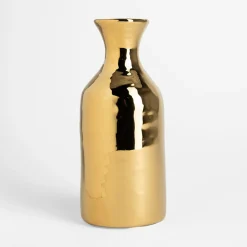inny Wazon złoty BUTELKA 20 cm