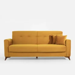 Wersalka musztardowa STOCKHOLM