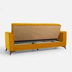 Wersalka musztardowa STOCKHOLM