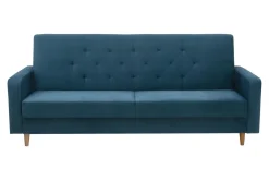 Wersalka rozkładana niebieska ARAGO