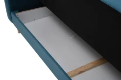 Wersalka rozkładana niebieska ARAGO