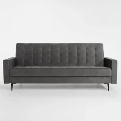 Wersalka rozkładana szara MARON