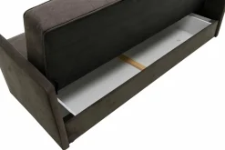 Wersalka rozkładana welurowa RITA