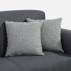 inny Wersalka szara z poduszkami ELIS