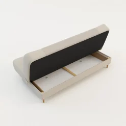 Wersalki|Sofy| Wersalka sztruksowa beżowa LUPPO