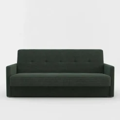 Wersalka sztruksowa zielona TIMON