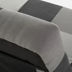 inny Wersalka w szachownicę szara QUADRO