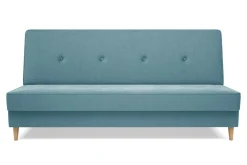 Wersalki|Sofy| Wersalka welurowa niebieska LOME NEW