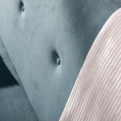 Wersalki|Sofy| Wersalka welurowa niebieska LOME NEW