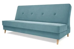 Wersalki|Sofy| Wersalka welurowa niebieska LOME NEW