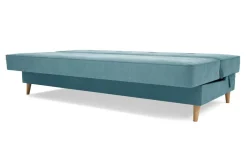 Wersalki|Sofy| Wersalka welurowa niebieska LOME NEW