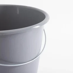 Akcesoria Do Sprzątania|KEEEPER Wiadro z uchwytem szare ERIK 10 l