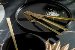Sztućce|Kulig Widelczyk do ciasta PIANO GOLD, kpl 3 szt.