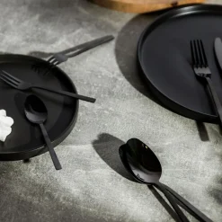 Sztućce|Kulig Widelczyk do ciasta PIANO BLACK kpl. 3 sztuk