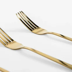 inny Widelec SHINY GOLD PIANO, kpl 3szt.