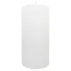Świece, Świeczniki I Latarenki| Świeca biała RUSTIC 6,5x14 cm