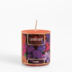 inny Świeca walec FLORAL 5x5 cm