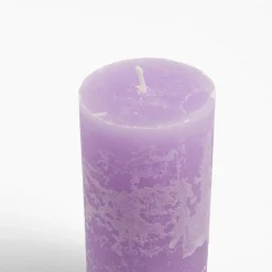 inny Świeca walec LAVENDER 6,5x14 cm