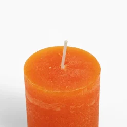 inny Świeca walec ORANGE 5x5 cm
