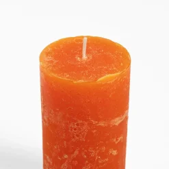 inny Świeca walec ORANGE 6,5x14 cm
