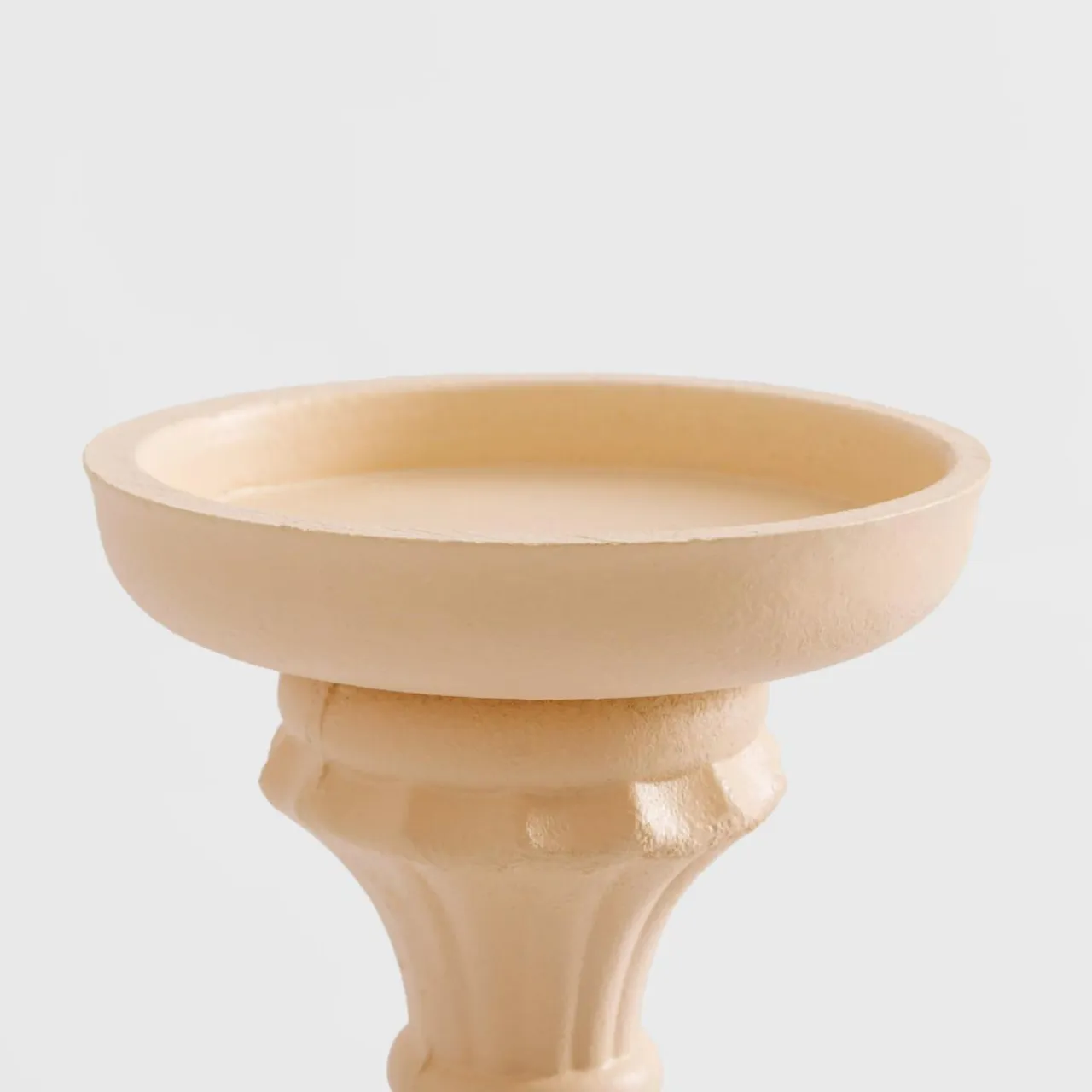 Świecznik vintage na jedną świecę 39 cm