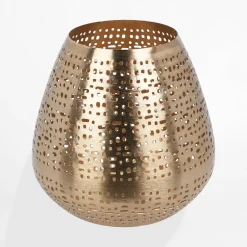 inny Świecznik złoty 15 cm