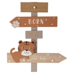 Wieszak drewniany TYGRYS 44,5x51,5 cm