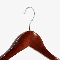 inny Wieszak drewniany z poszerzanymi ramionami brązowy