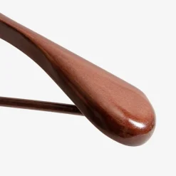 inny Wieszak drewniany z poszerzanymi ramionami brązowy