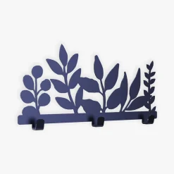 Dzieci ADBOX Wieszak granatowy LIŚCIE KIDDON