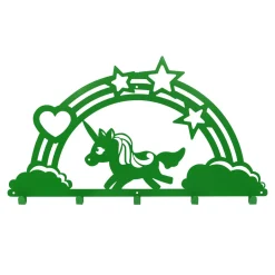 ADBOX Wieszak JEDNOROŻEC zielony KIDDON