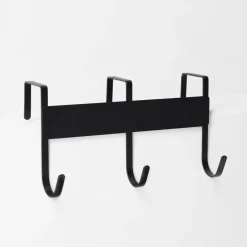 inny Wieszak na drzwi czarny 18x7,5x10 cm