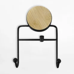 inny Wieszak na ręczniki bambusowo-czarny