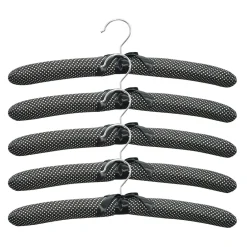 Wieszak na ubrania KROPKI, kpl 5 szt.