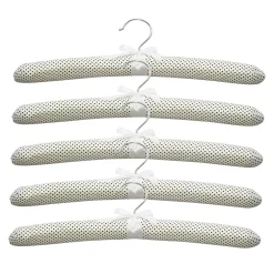 Wieszaki, Półki Tekstylne, Organizery| Wieszak na ubrania KROPKI, kpl 5 szt.