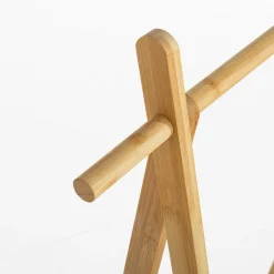 Wieszaki, Półki Tekstylne, Organizery|inny Wieszak z półką bambusowy 146 cm