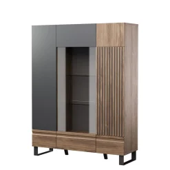 Witryny|DiTrendi Witryna BOSTON 3D niska