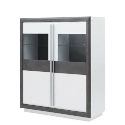 Witryny|FORTE Witryna CANNE NEW 2DS CQNV622B z oświetleniem