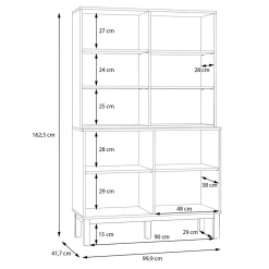 Witryny|FORTE Witryna do jadalni PENKRIDGE