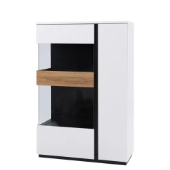 Witryny| Witryna do salonu niska NOVENA