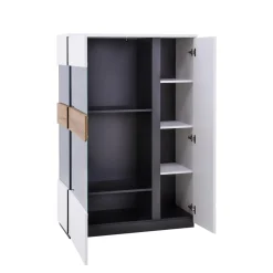 Witryny| Witryna do salonu niska NOVENA