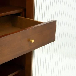 Witryna drewniana z szufladami SATTA