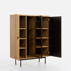 Witryna 3-drzwiowa LUCIA 105 cm