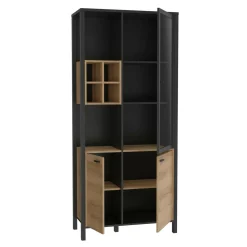 Witryny|FORTE Witryna industrialna z otwartymi półkami HIGH ROCK