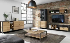 Witryny|FORTE Witryna industrialna z otwartymi półkami HIGH ROCK