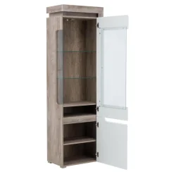 Witryny|Furni Home Witryna IRMA IM7 z oświetleniem