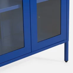 Witryny|inny Witryna metalowa BOUIAN ultramaryna